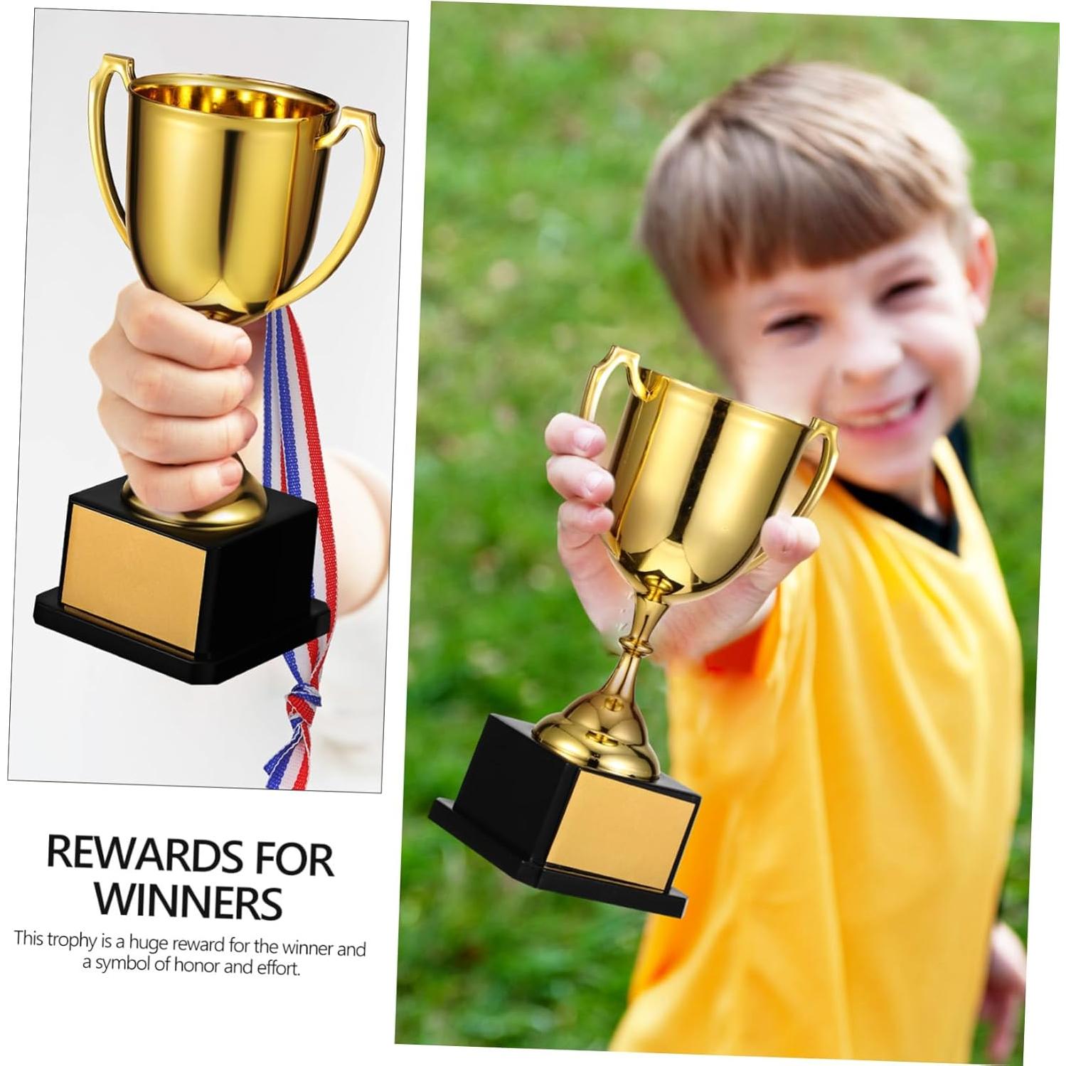 Trofeo de Plástico Veemoon 19 cm para Premios y Reconocimientos