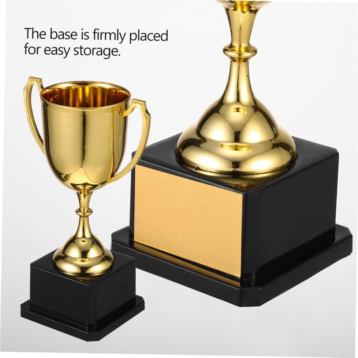 Trofeo de Plástico Veemoon 19 cm para Premios y Reconocimientos