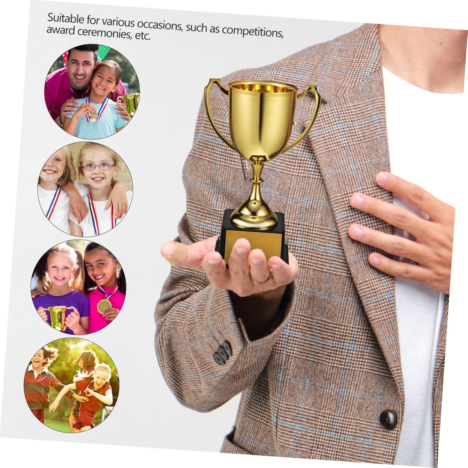 Trofeo de Plástico Veemoon 19 cm para Premios y Reconocimientos