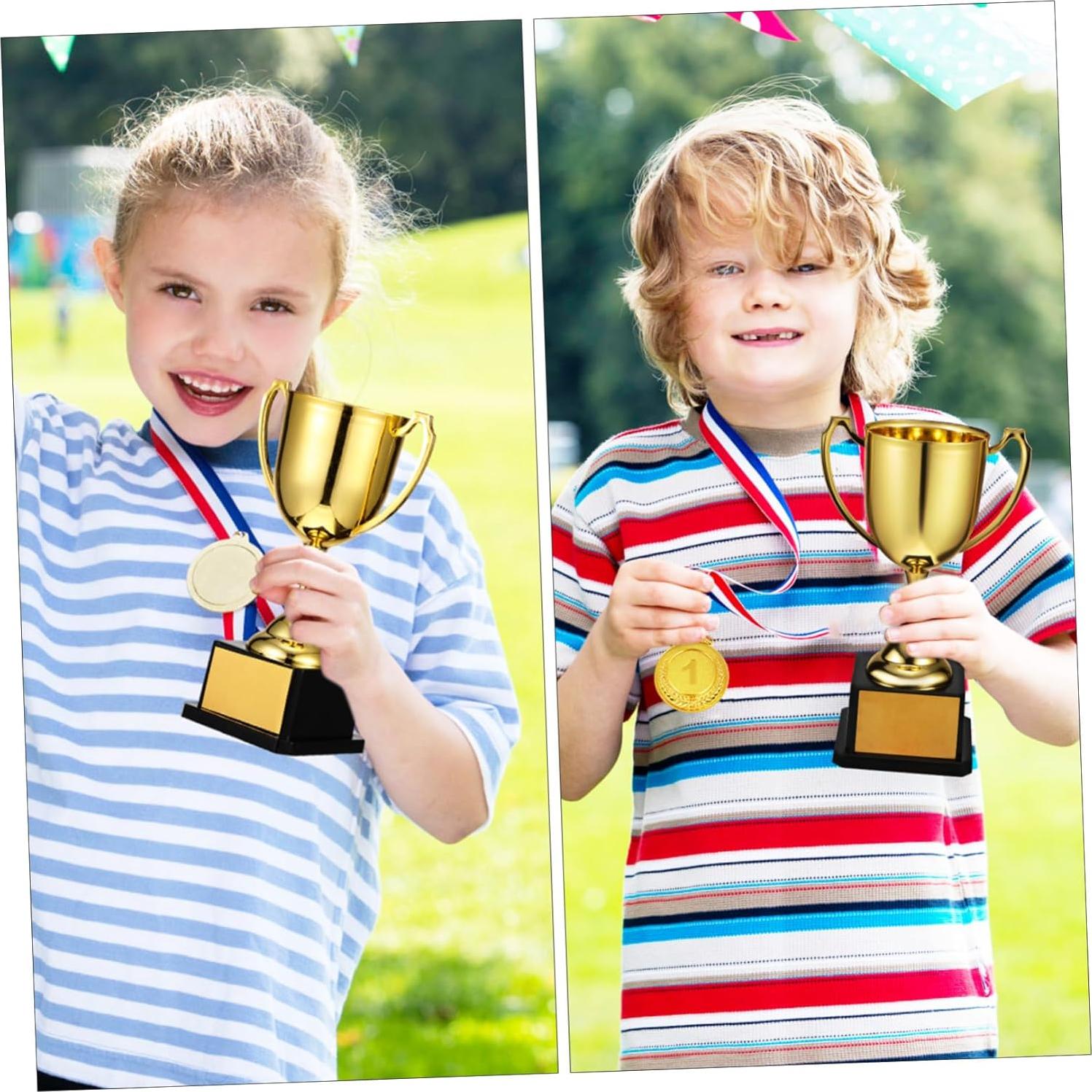 Trofeo de Plástico Veemoon 19 cm para Premios y Reconocimientos