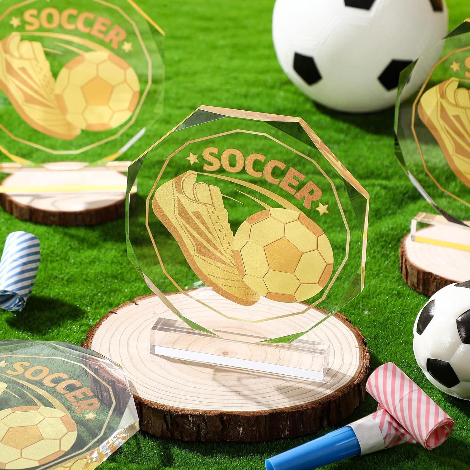 6 Medallas de Trofeo Deportivo Anglechic 12x12cm Acrílico