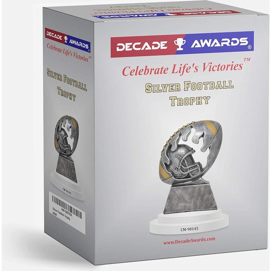 Trofeo de Fútbol Personalizado Premios de Década 15.24 cm