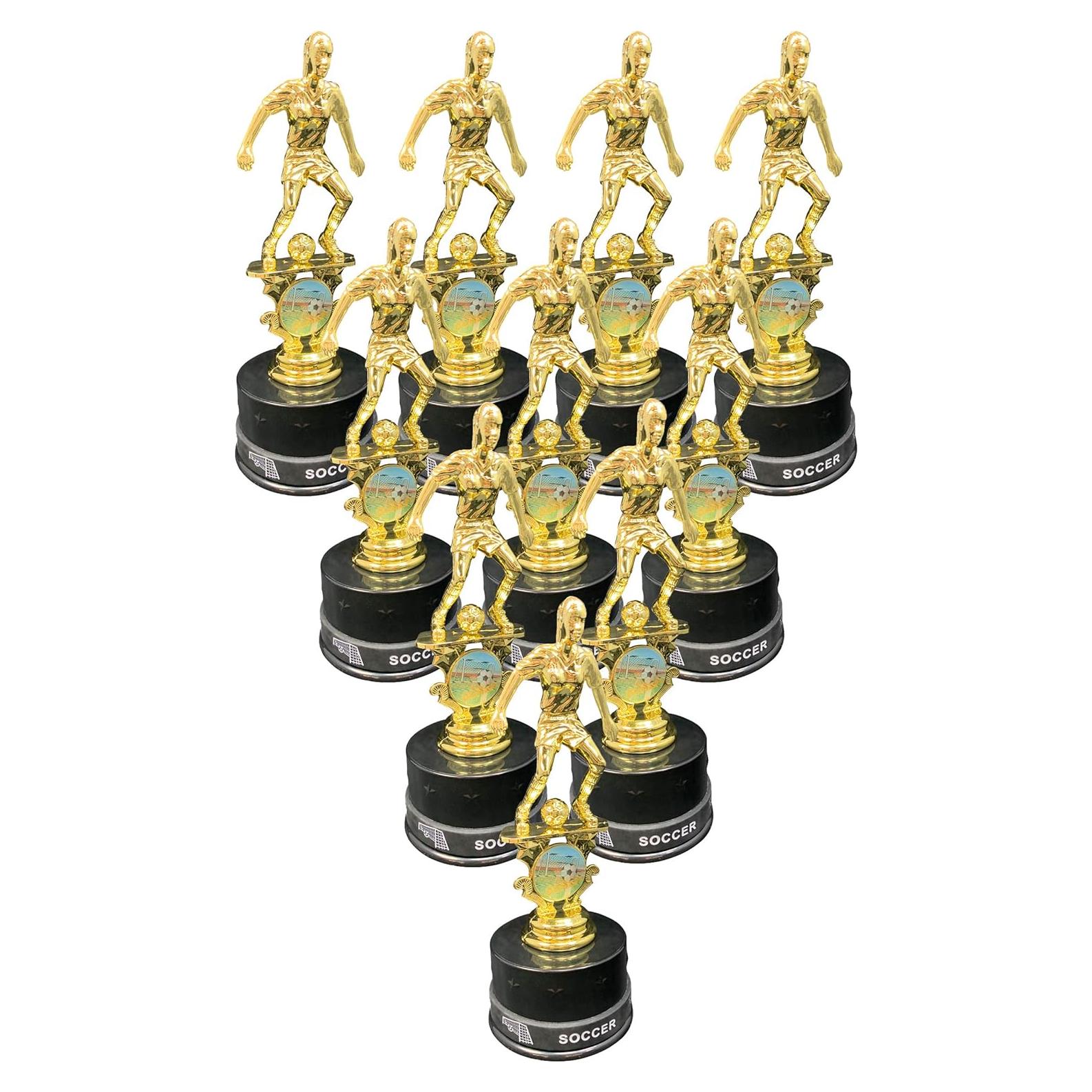 Kits de Trofeos de Fútbol Femenino Express Medals - 10 Piezas
