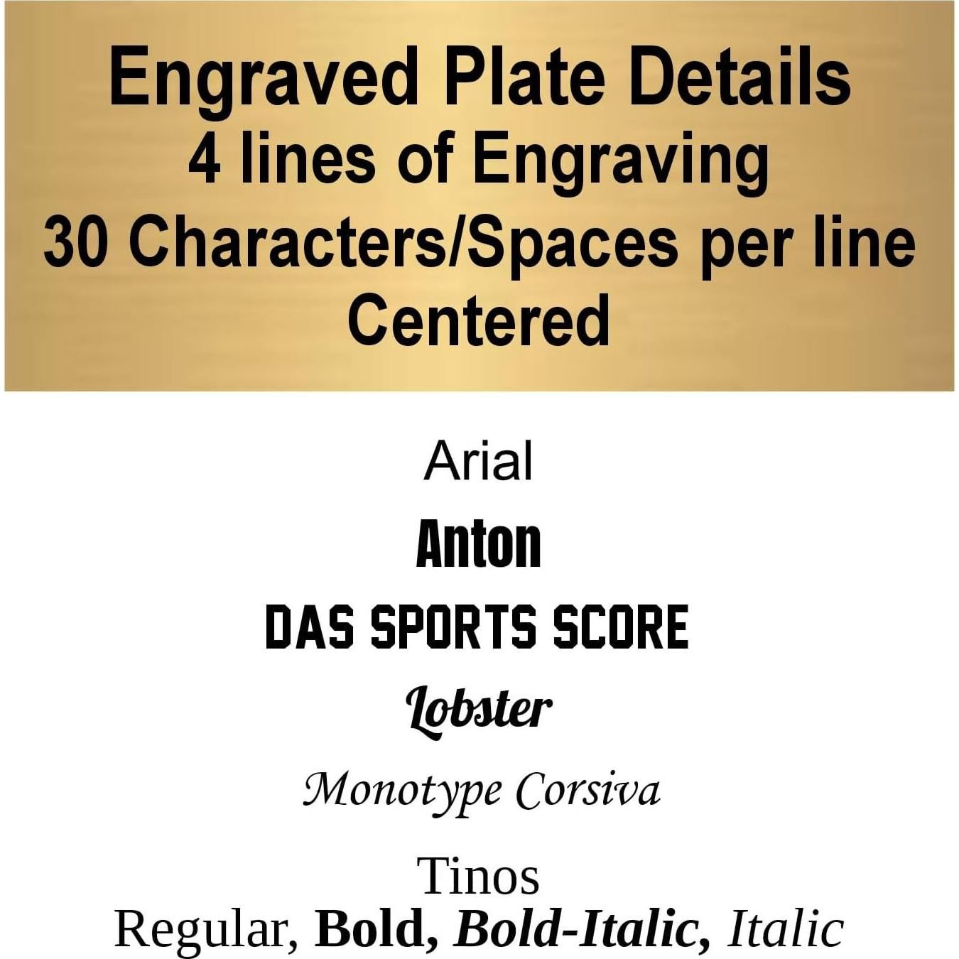 Trofeo de Fútbol Dorado Decade 17.78 cm Personalizado