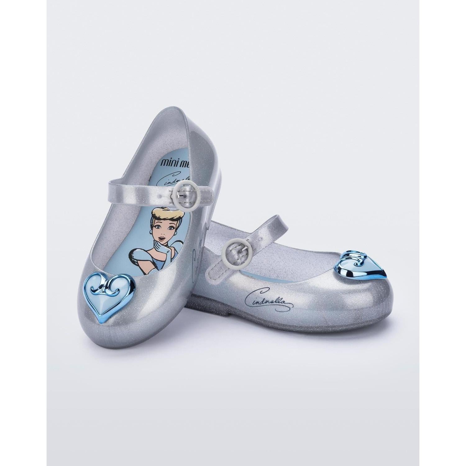 Zapatos de Gel Mini Melissa Sweet Love Cenicienta 19.5x14.6cm