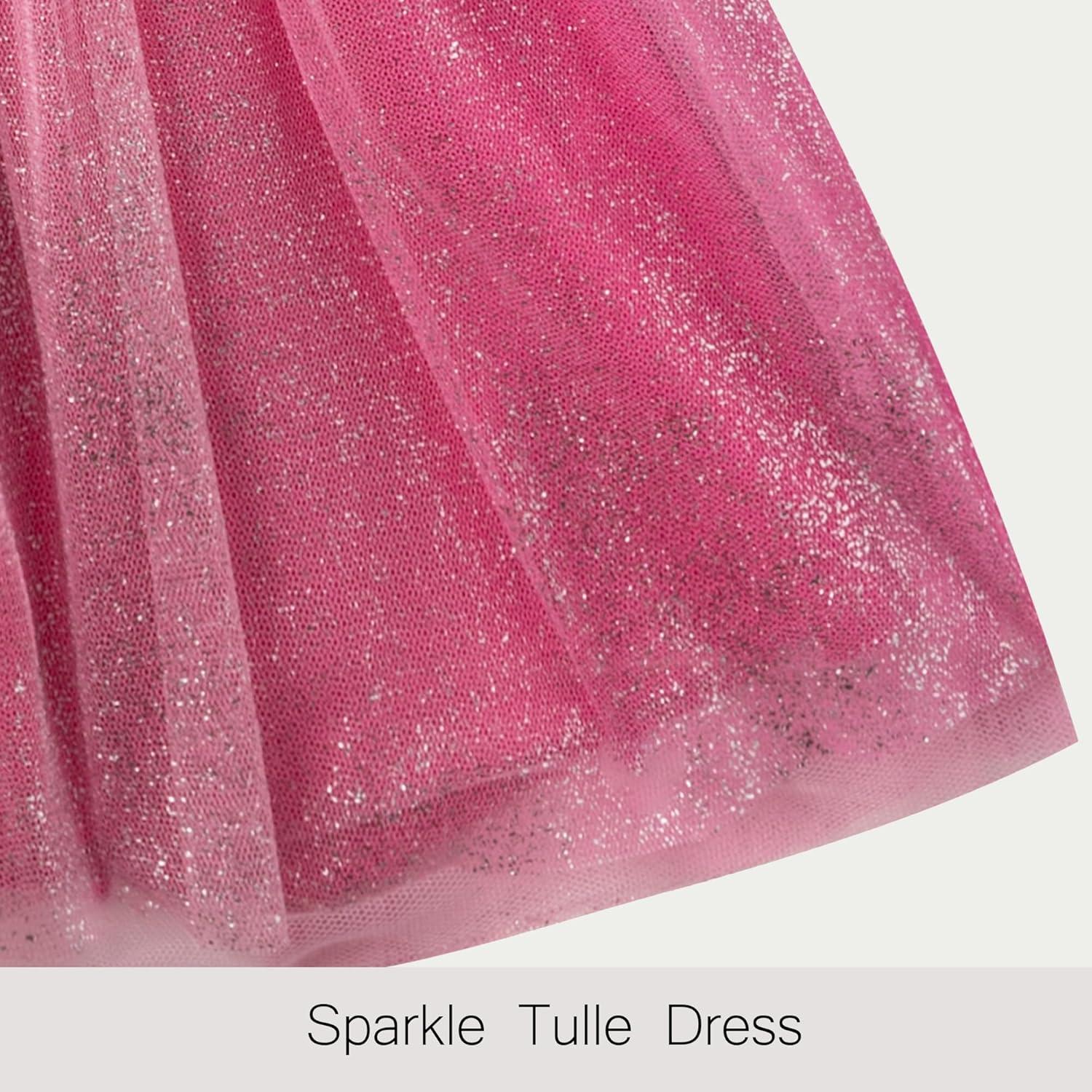 Vestido de Manga Larga Disney Frozen Minnie Mouse Niñas 2T Rosa