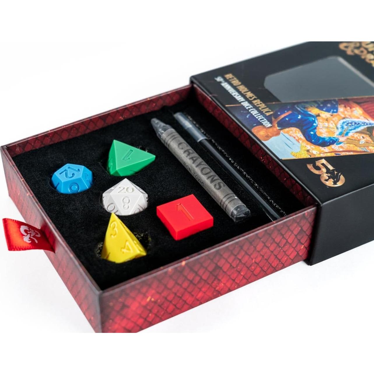 Dungeons & Dragons 50 Aniversario Set de Dados Retro FanRoll