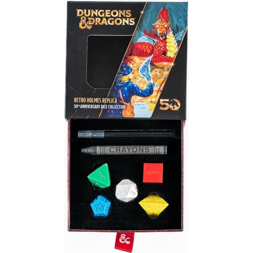 Dungeons & Dragons 50 Aniversario Set de Dados Retro FanRoll