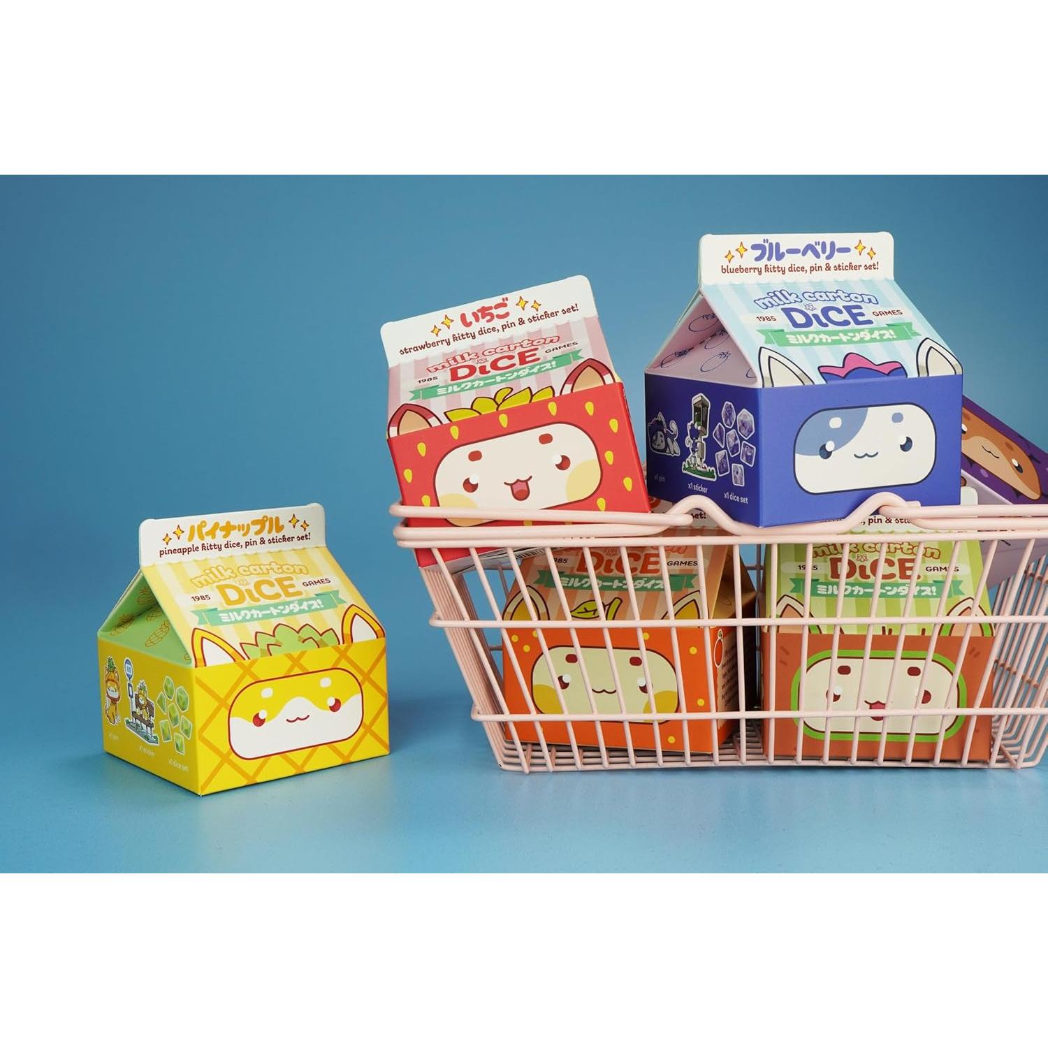 Juego de Dados Kawaii Piña 1985 Games - Dados para DND