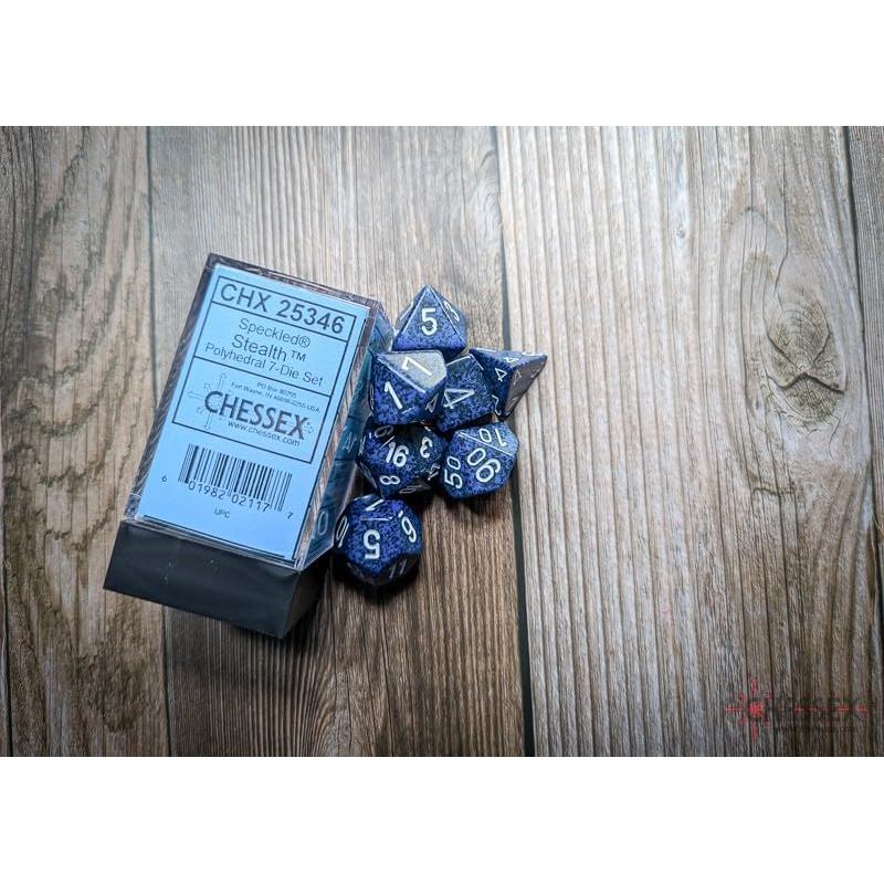 Juego de Dados Poliedricos Chessex 7 Piezas 16mm D&D