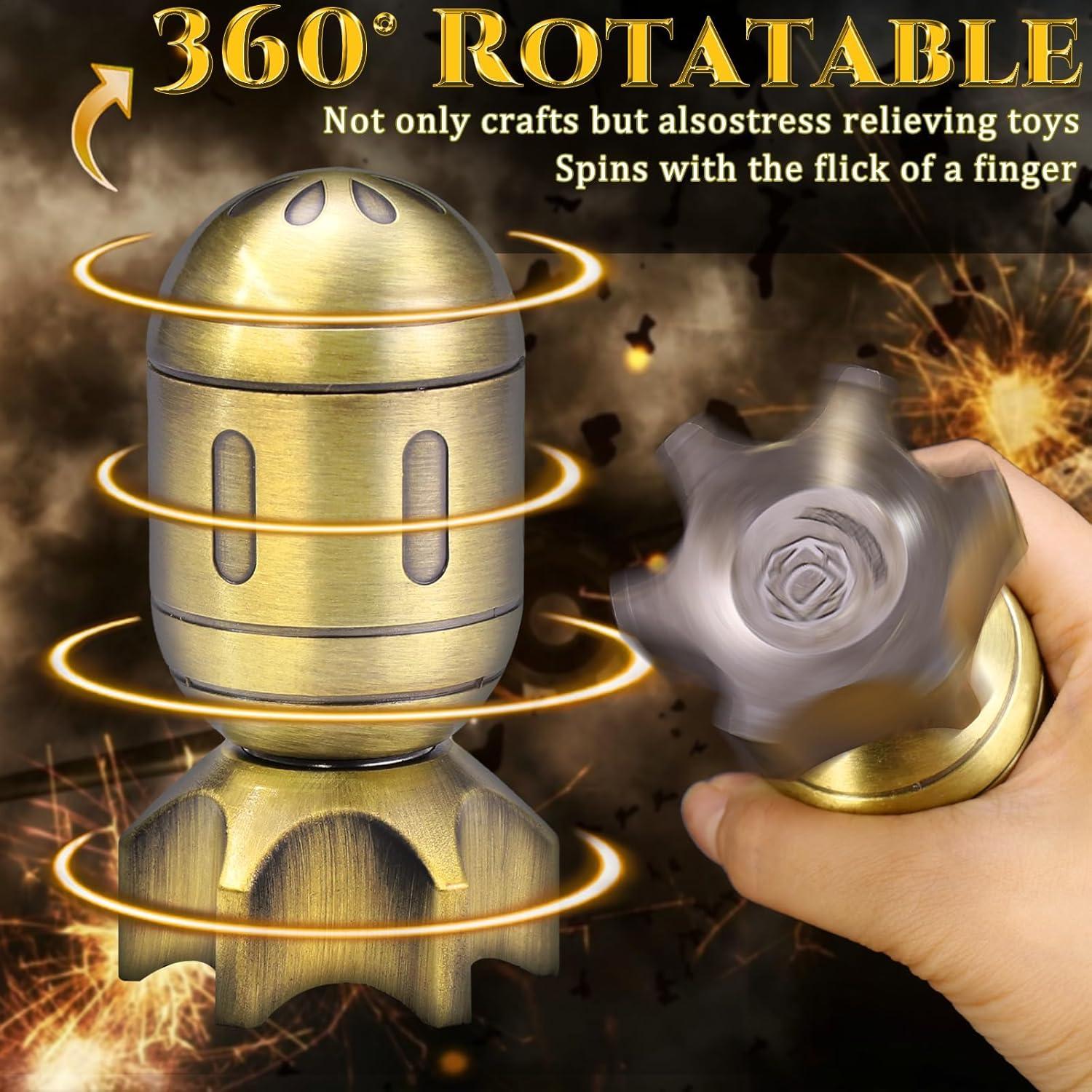 Conjunto de Dados Metálicos ZHOORQI DND 7 Piezas Bronce