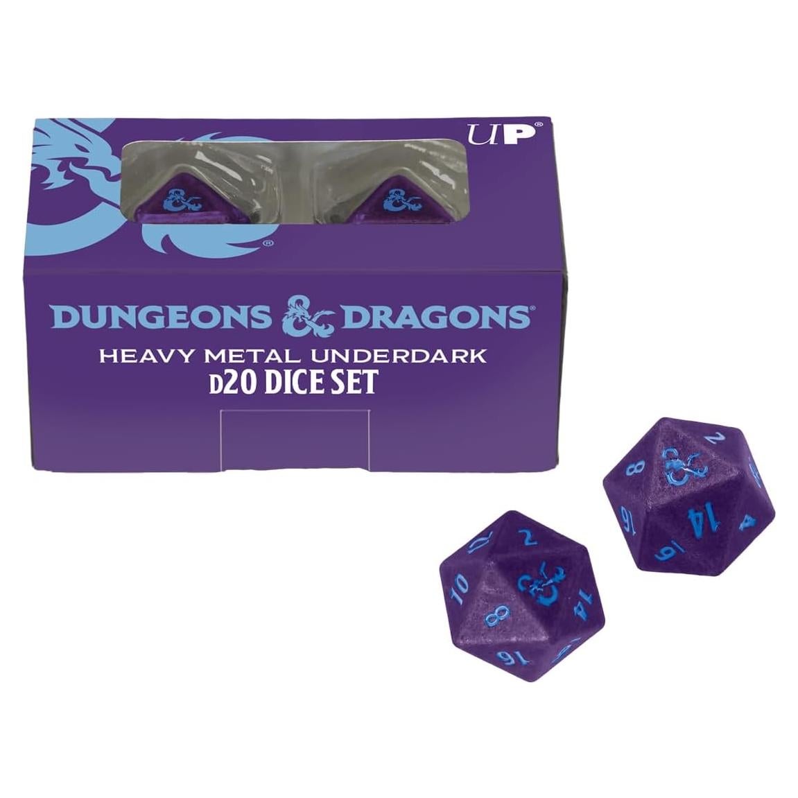 Conjunto de Dados D20 Ultra PRO Underdark para D&D