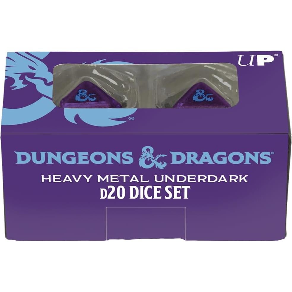 Conjunto de Dados D20 Ultra PRO Underdark para D&D