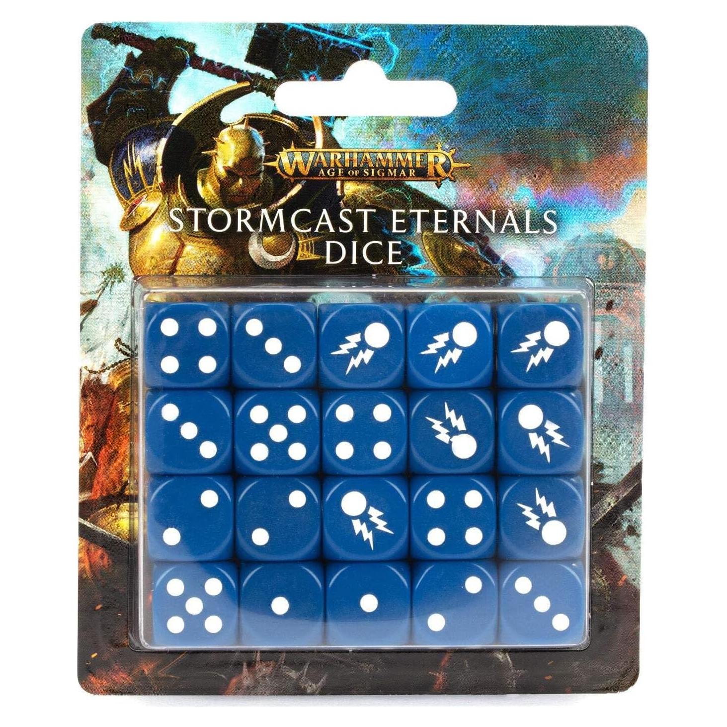 Set de Dados Stormcast Eternals Warhammer Age of Sigmar - 20 Piezas