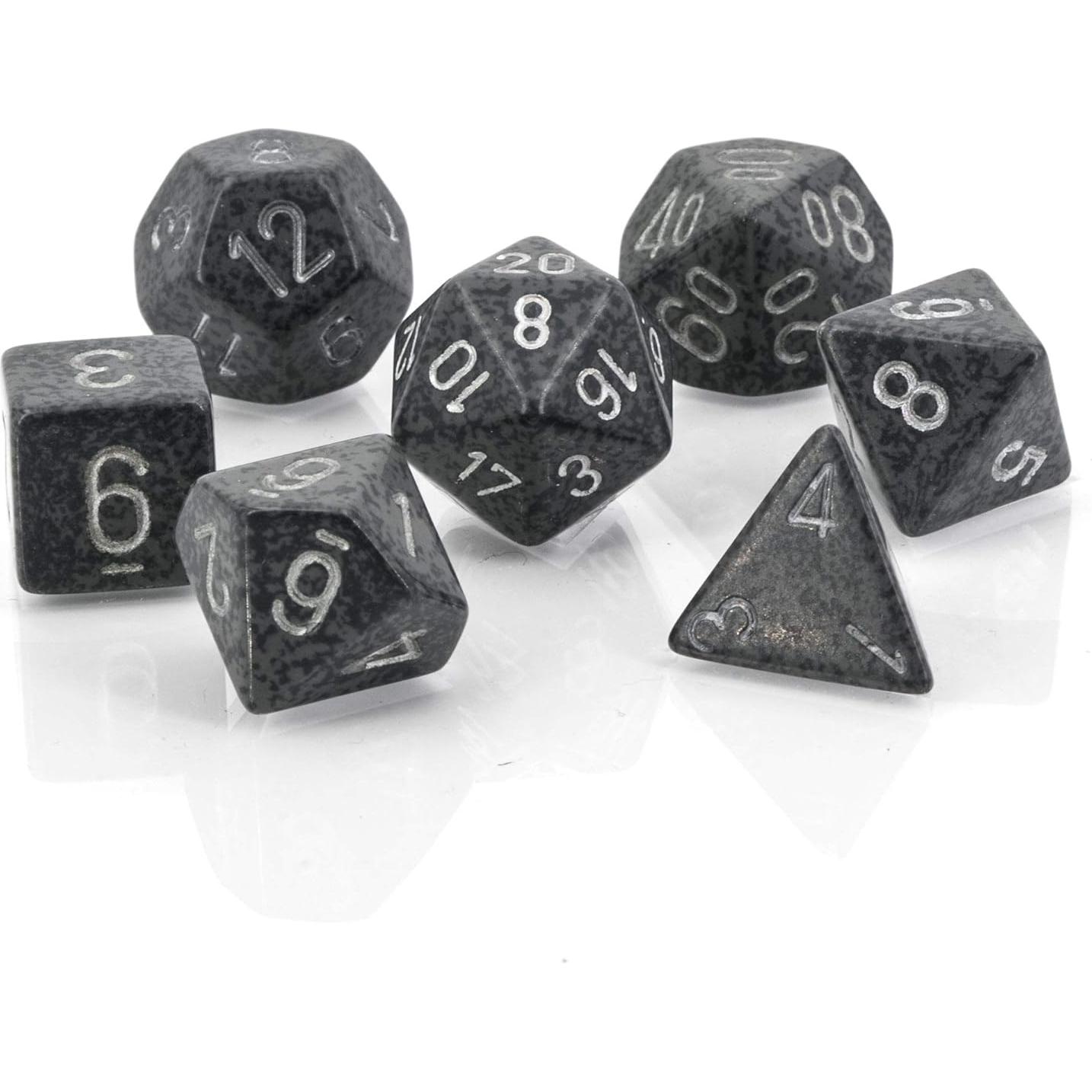 Juego de Dados Poliedricos Chessex D&D 16mm - 7 Piezas