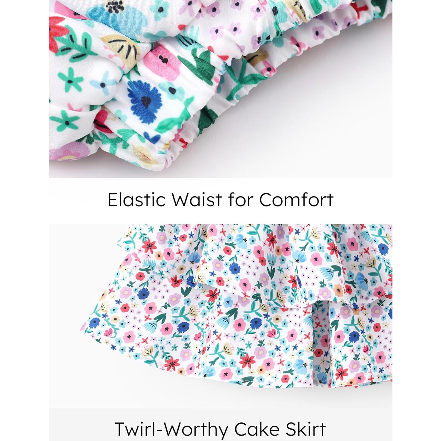 Conjunto Vestido Princesa Disney Ariel Niña 2 Piezas 2A