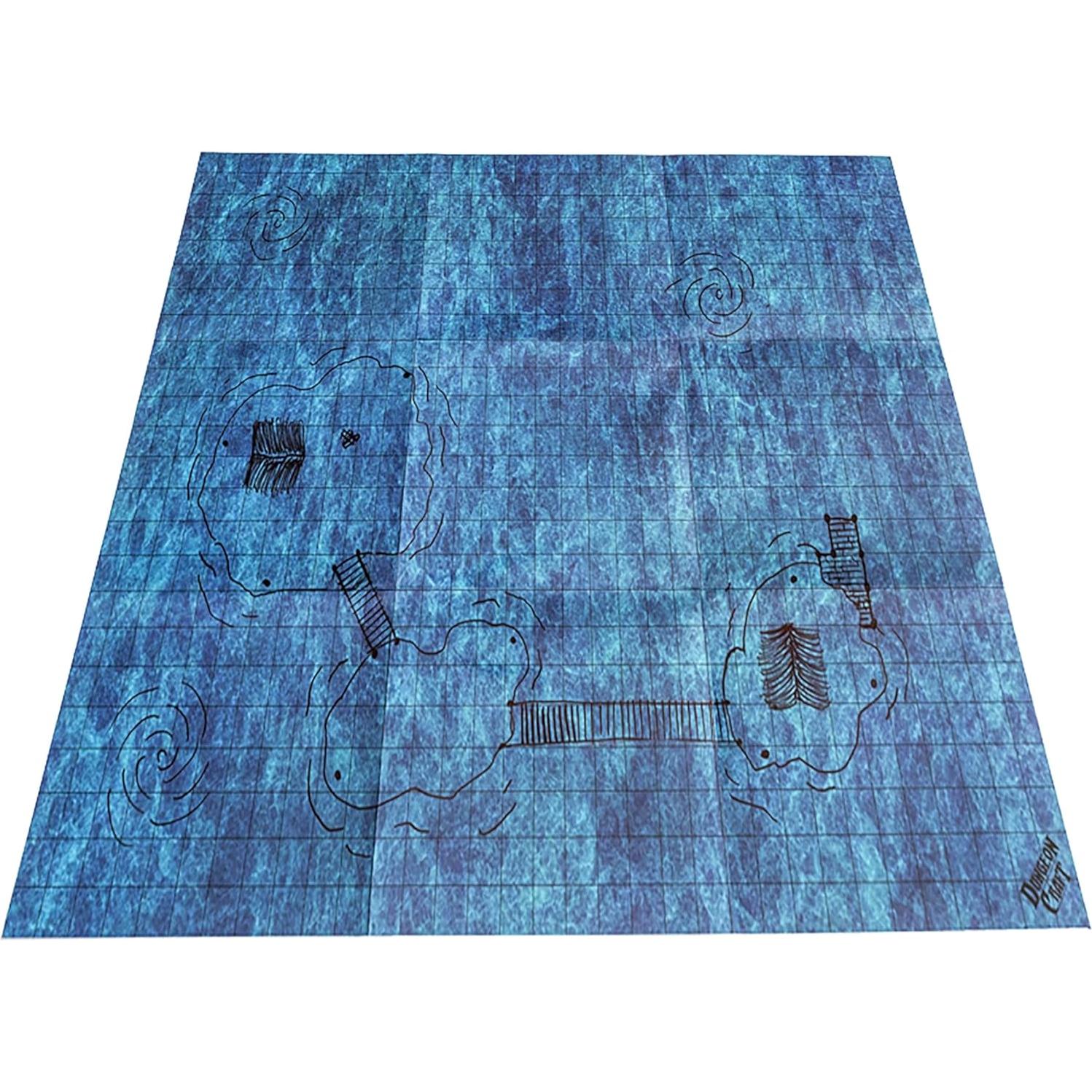 Mapa de Batalla Laminado Doble Cara Dungeon Craft 61x84cm