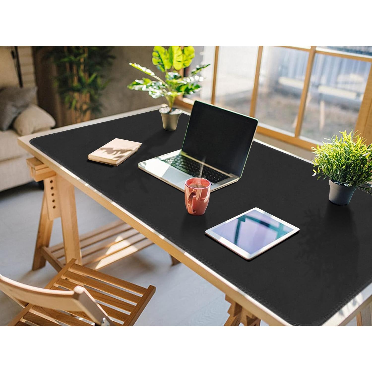 Tapete de Juego Grande LERYG 180x90cm Antideslizante Negro