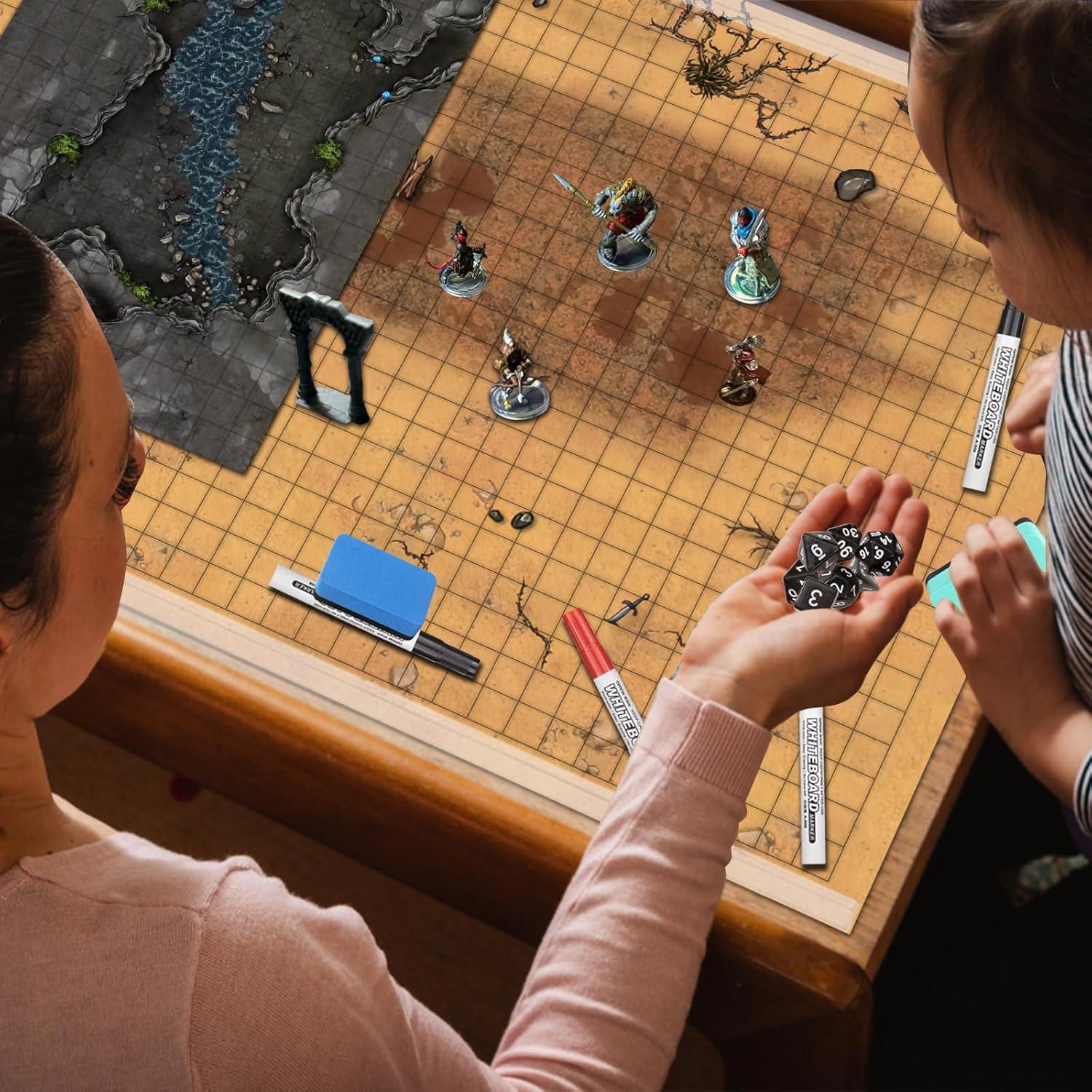 Mapa DND 32 Terreno Doble Cara 61x91.4 cm + Accesorios