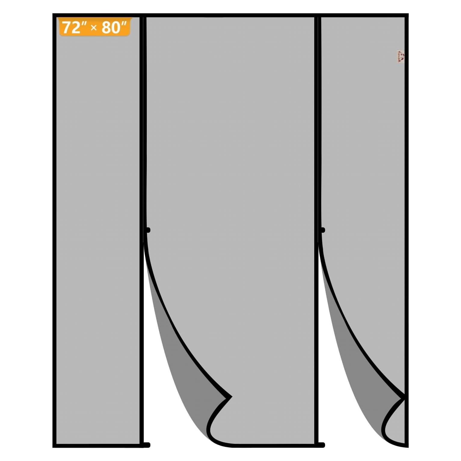 Puerta Magnética Yotache 72x80 cm Doble Reforzada con Imán