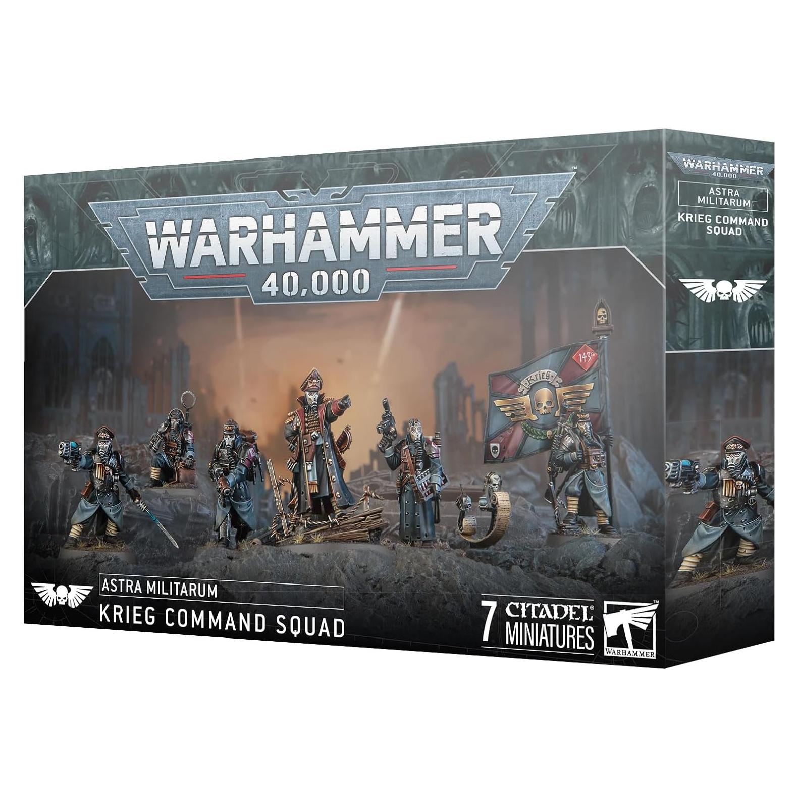 Warhammer 40,000 Astra Militarum Escuadrón de Comando Krieg