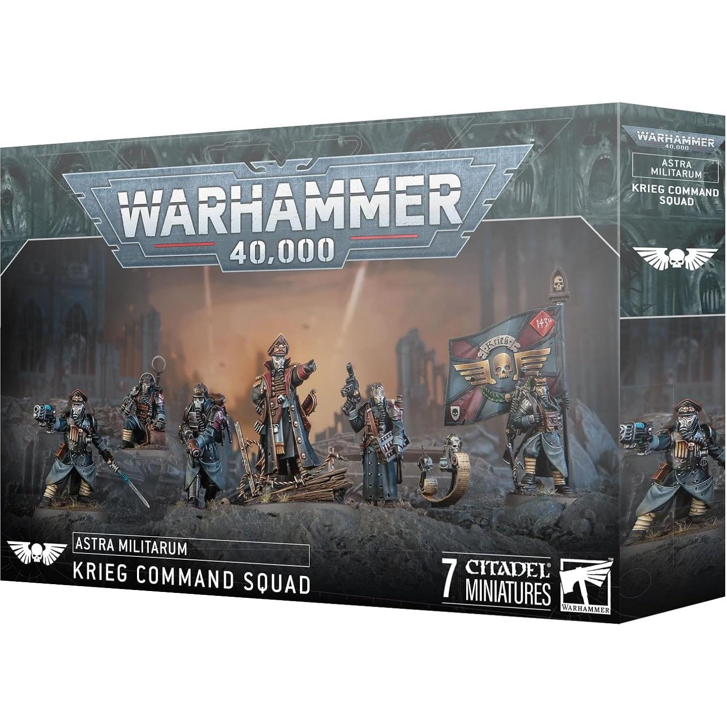 Warhammer 40,000 Astra Militarum Escuadrón de Comando Krieg