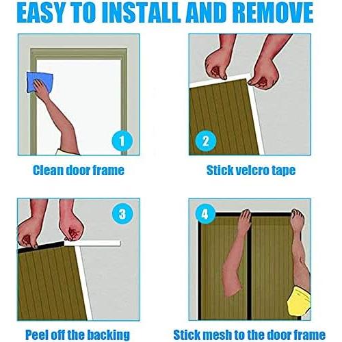 Cortina de Pantalla Magnética KOVIEW 38x82 cm Gris Fibra de Vidrio