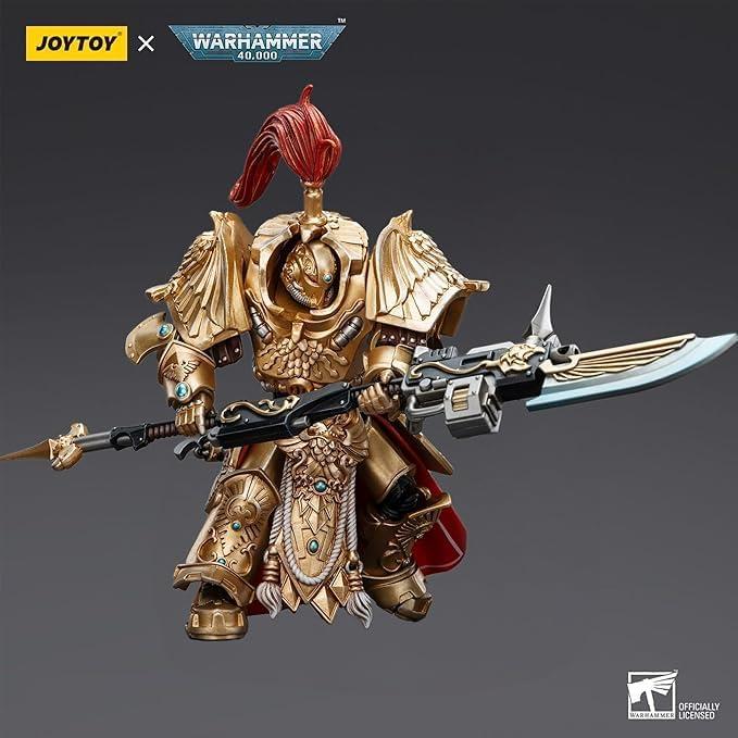Figura de Acción JOYTOY Warhammer 40,000 Capitán Adeptus Custodes V2