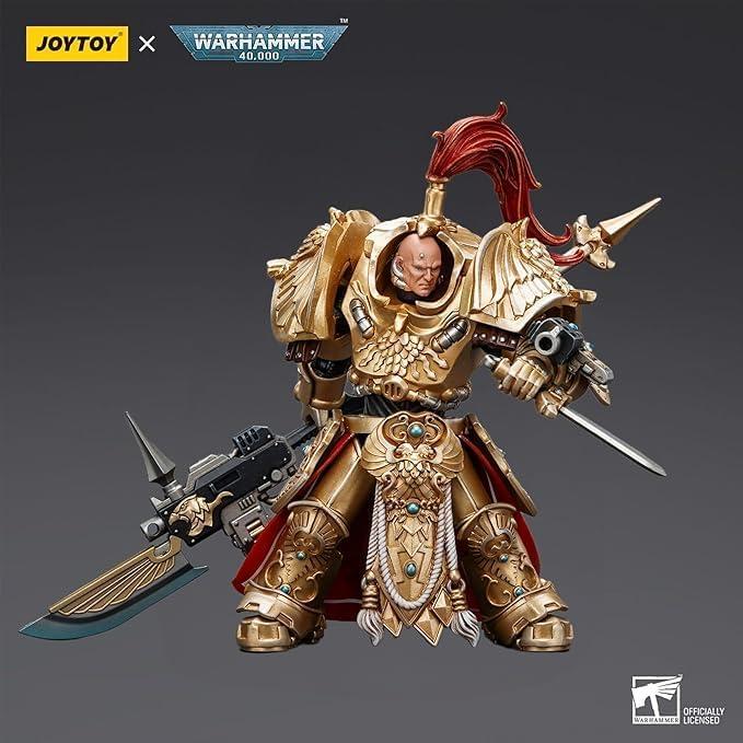 Figura de Acción JOYTOY Warhammer 40,000 Capitán Adeptus Custodes V2