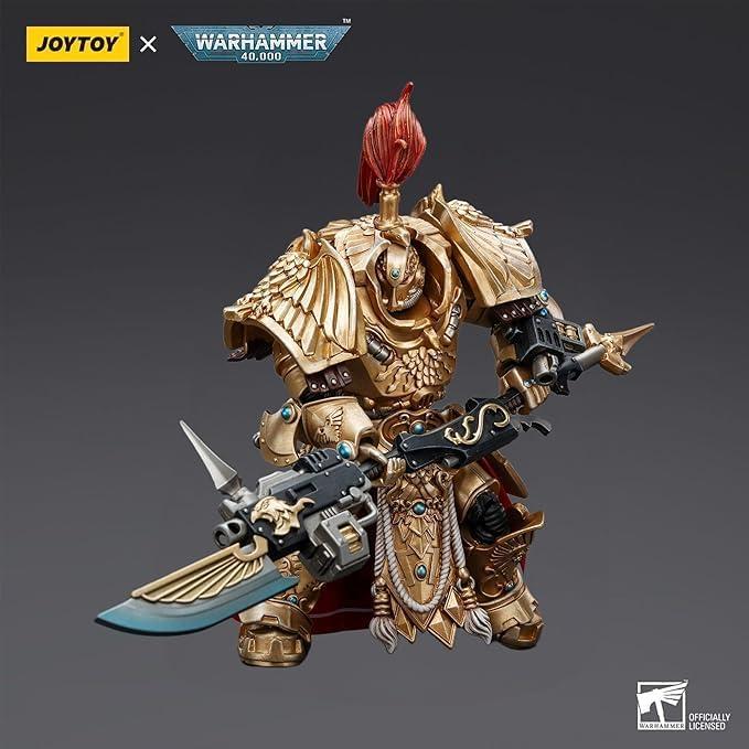 Figura de Acción JOYTOY Warhammer 40,000 Capitán Adeptus Custodes V2