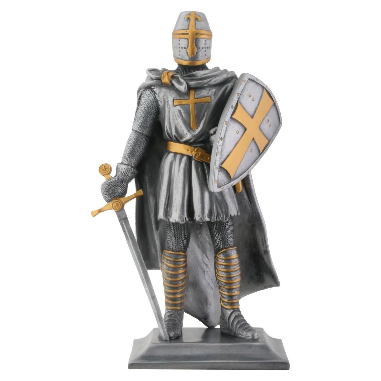 Estatua Caballero Templario Medieval YTC Summit 23cm
