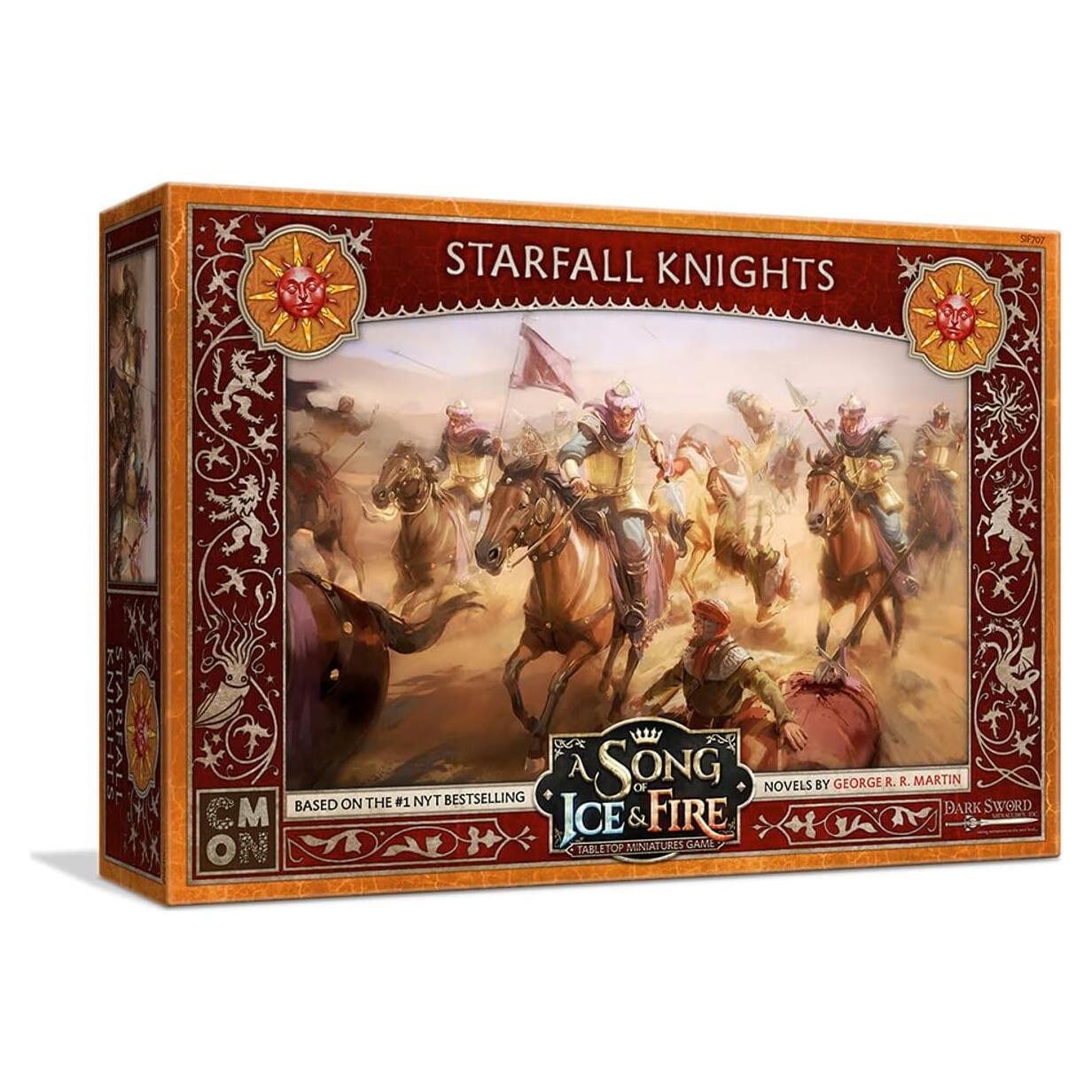 Juego de Miniaturas de Mesa CMON Una Canción de Hielo y Fuego - Caballeros Starfall
