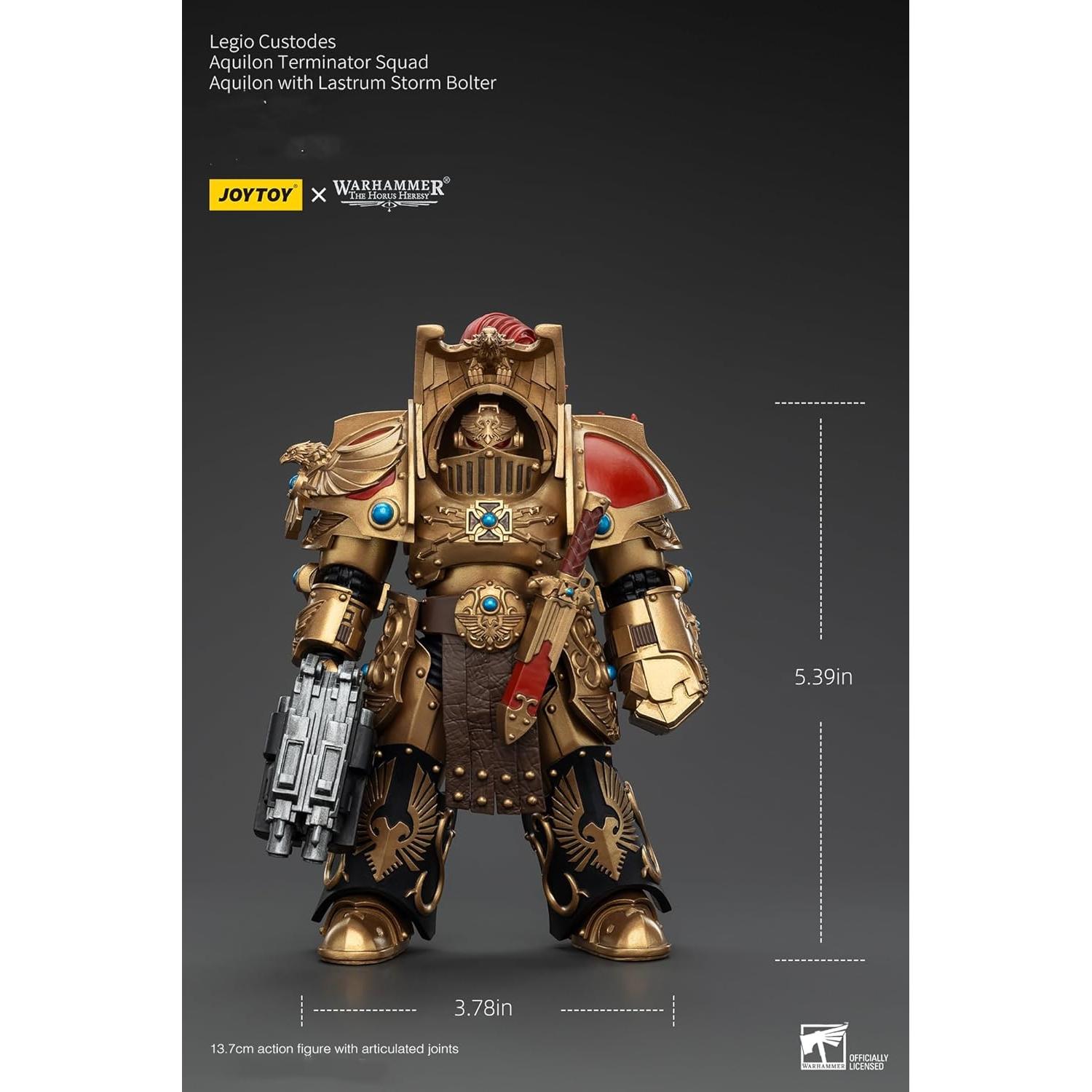 Figura de Acción JoyToy Warhammer 30K Aquilon 13.7cm