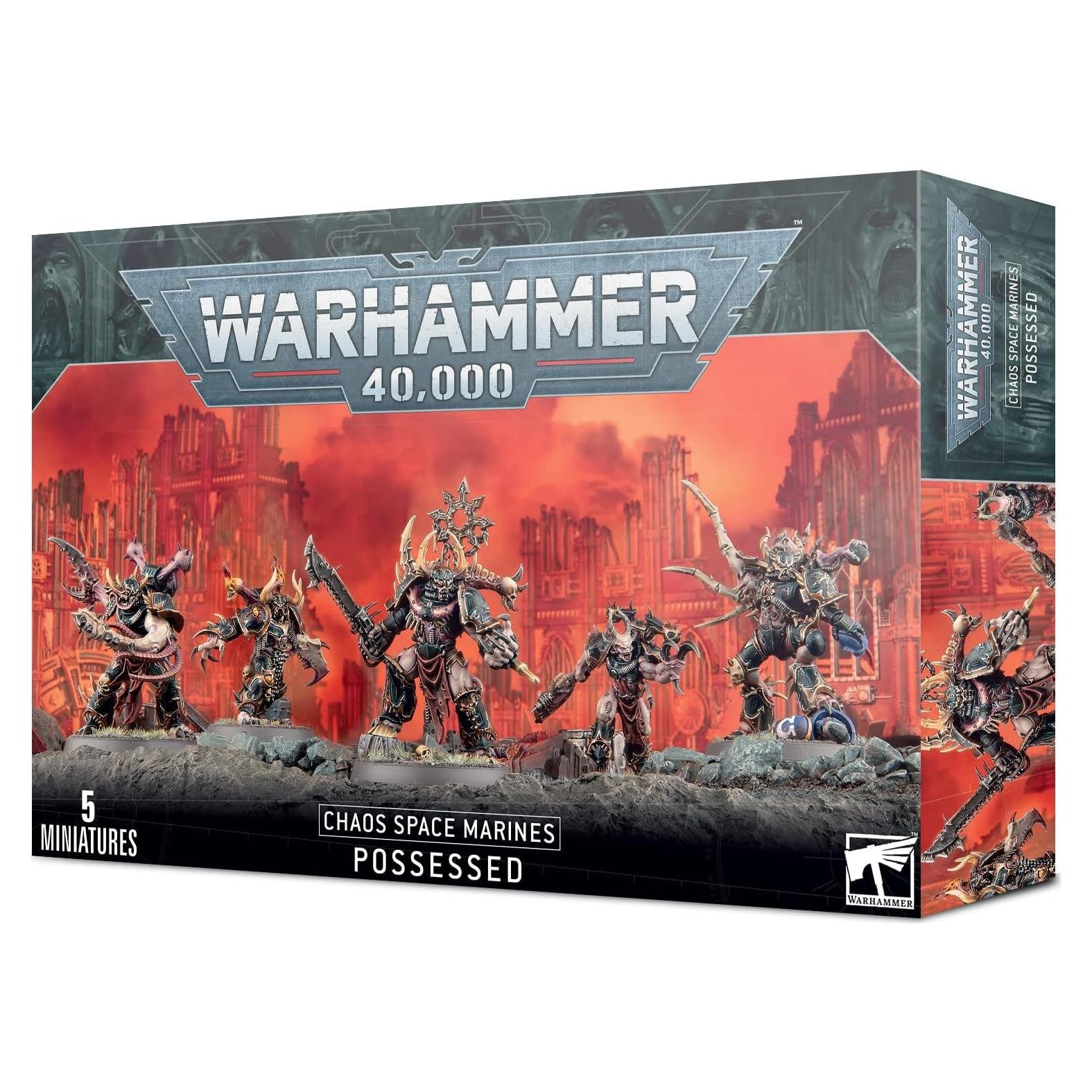 Miniaturas Warhammer 40K Marines Espaciales del Caos GWS 43-86