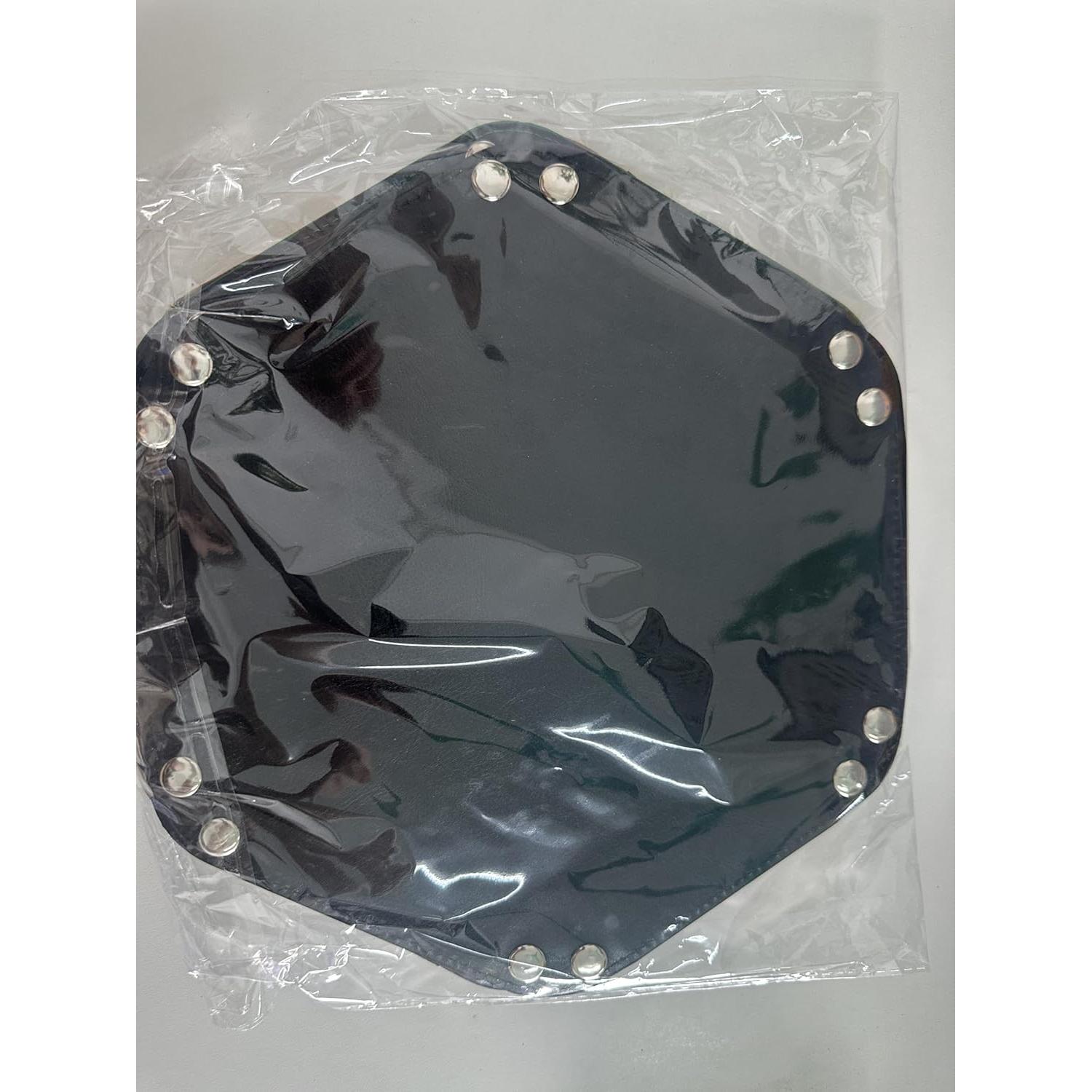 Bandeja Hexagonal para Dados SIQUK - 6 Piezas de Cuero PU