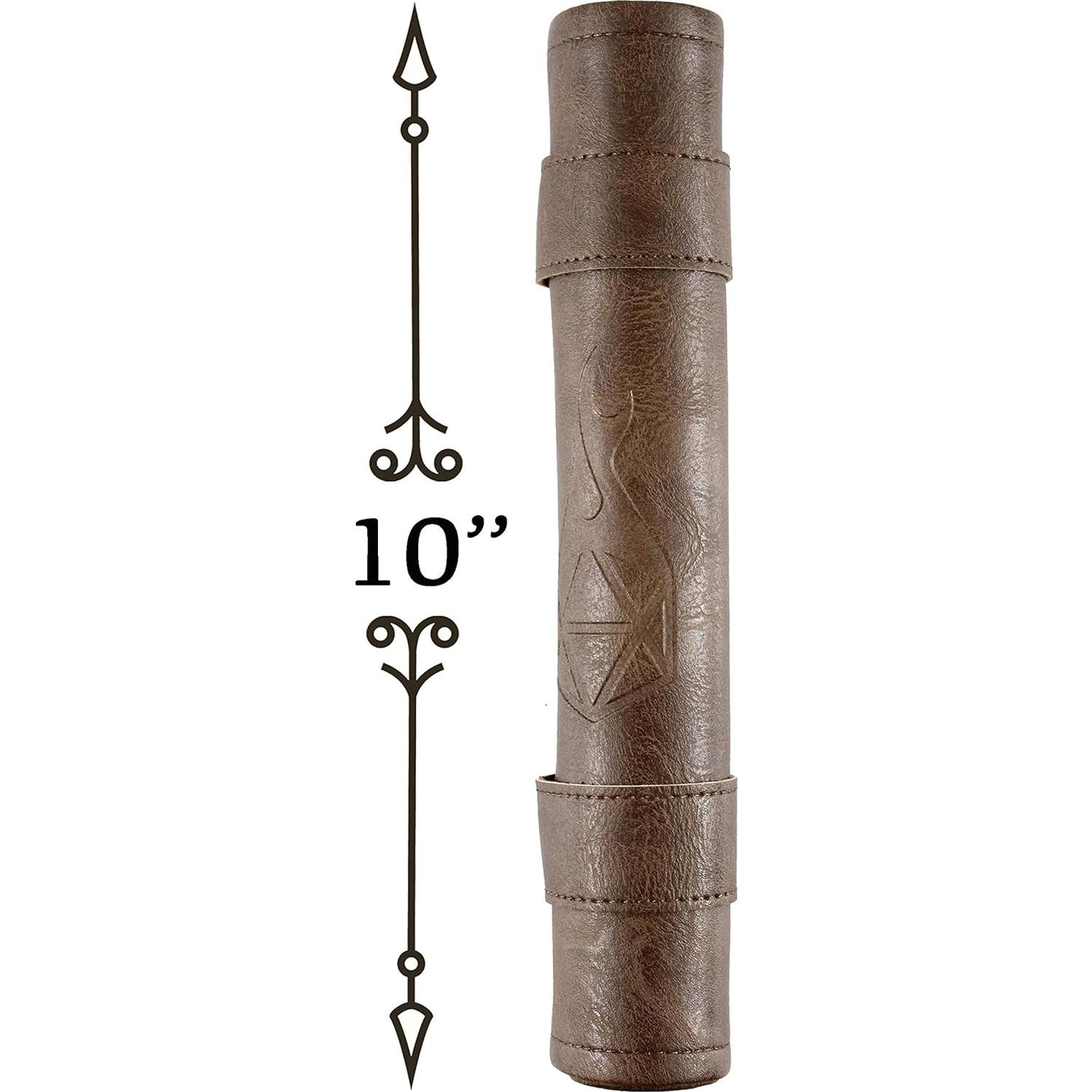 Bandeja de Dados Scroll Forged Dice Co - Tapete y Funda 14 Dados
