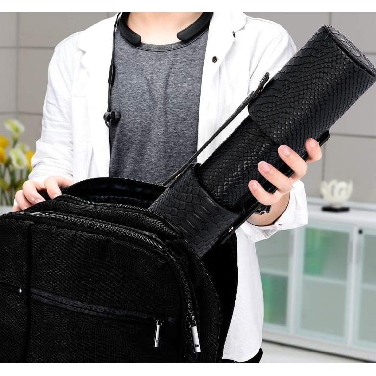 Bandeja de Dados DND 3 en 1 KSNDie Plegable Cuero PU Negro