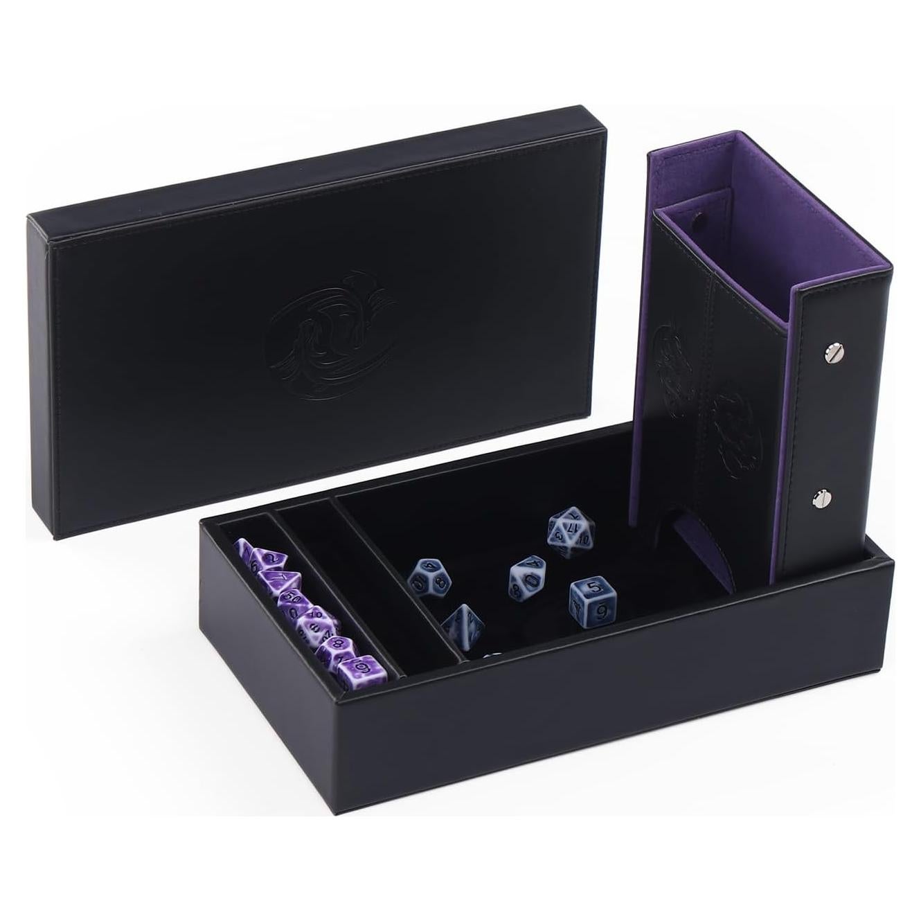 Juego de Torre y Bandeja de Dados DND Magic Vosom - Plegable