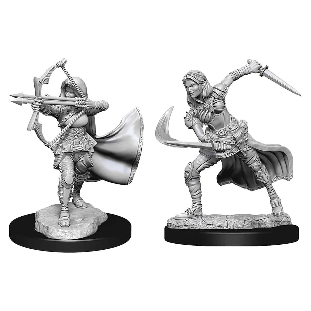 Miniaturas D&D Nolzur Genasi del Aire Femenina Sin Pintar