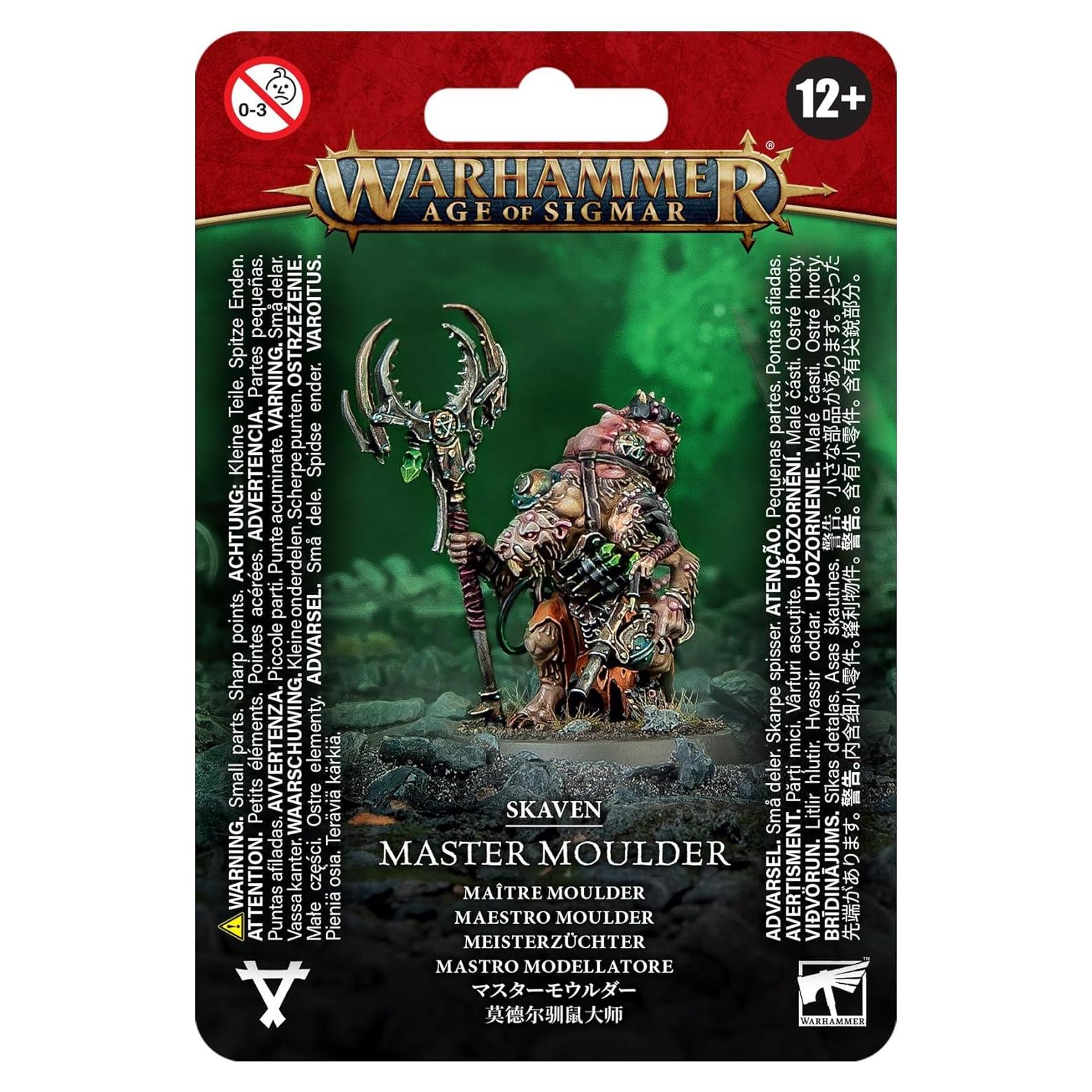 Miniatura Maestro Molder Skaven Games Workshop 32mm