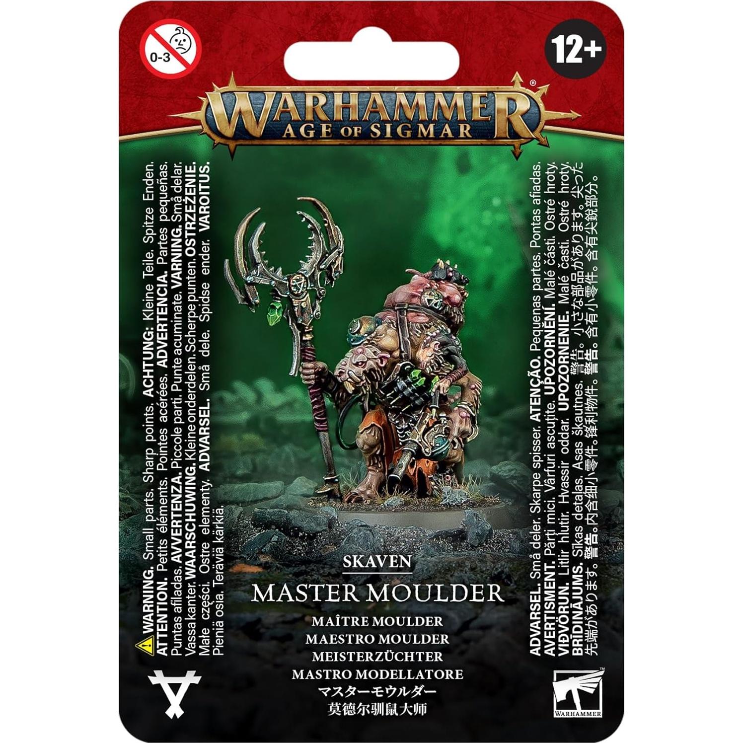 Miniatura Maestro Molder Skaven Games Workshop 32mm