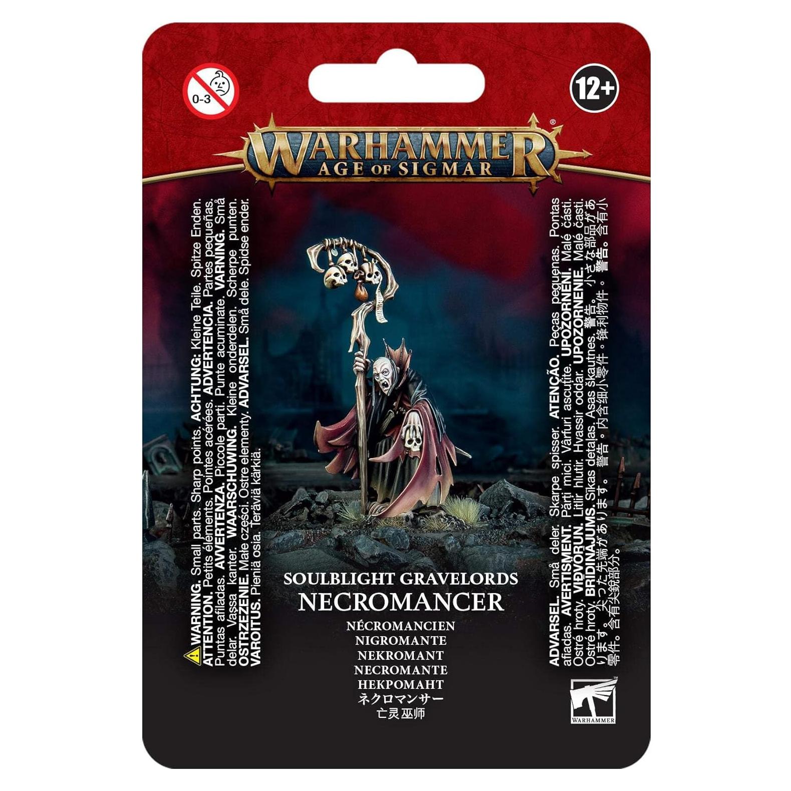 Miniatura Nigromante Mago de la Muerte Games Workshop 32mm