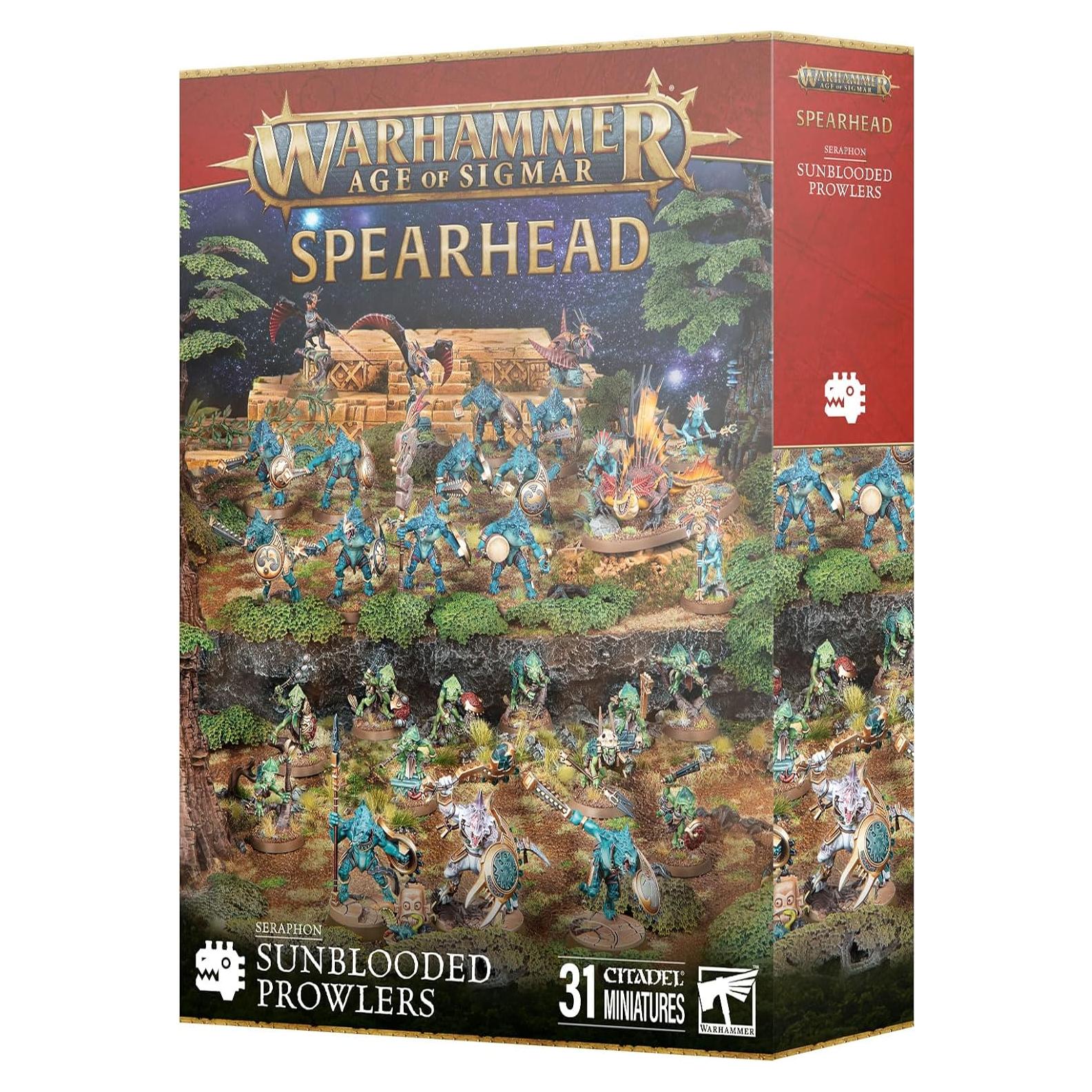 Warhammer Age of Sigmar Seraphon Sunblooded Prowlers 31 Miniaturas