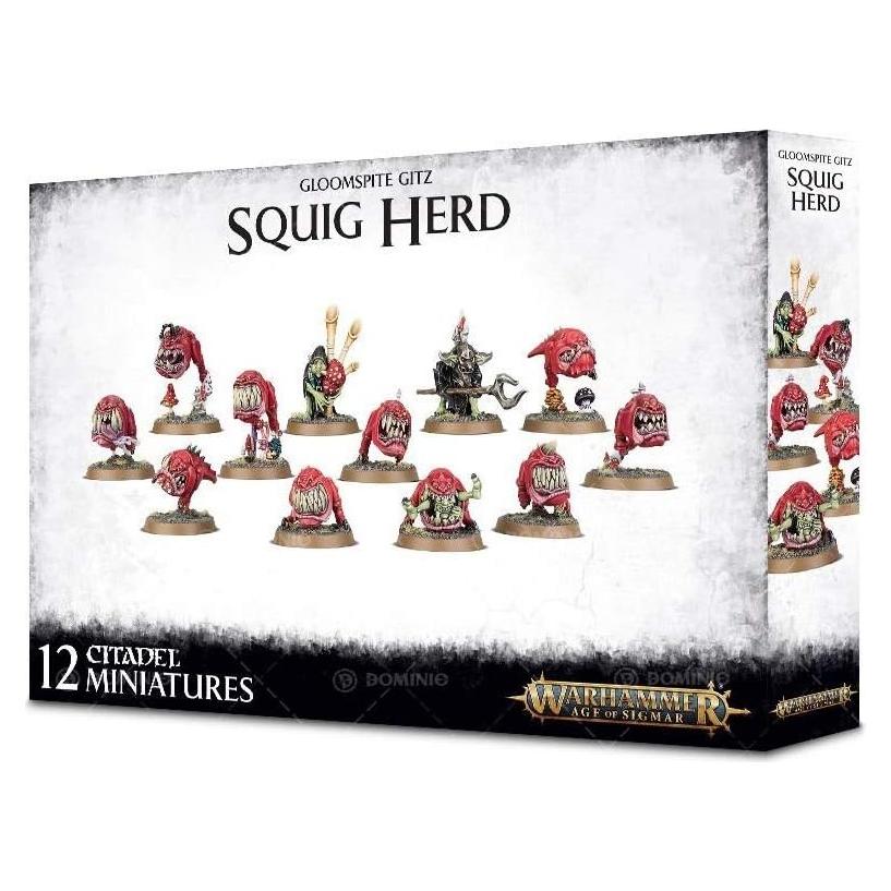 Miniaturas Warhammer Age of Sigmar Gloomspite Gitz Squig Herd
