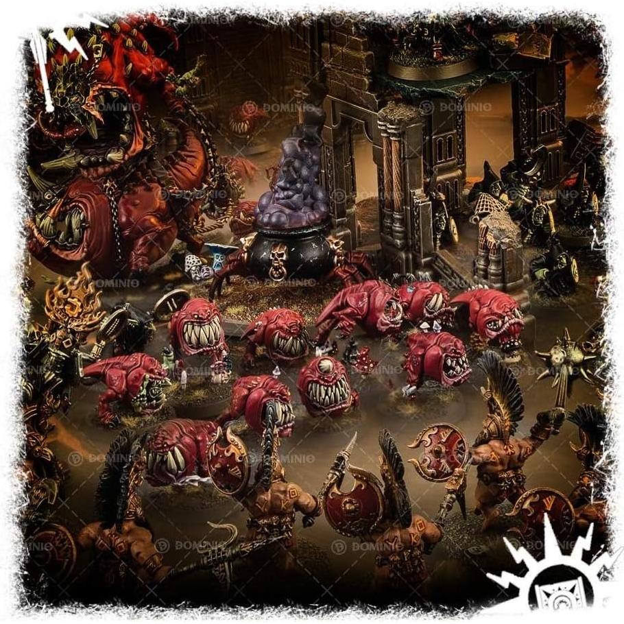 Miniaturas Warhammer Age of Sigmar Gloomspite Gitz Squig Herd