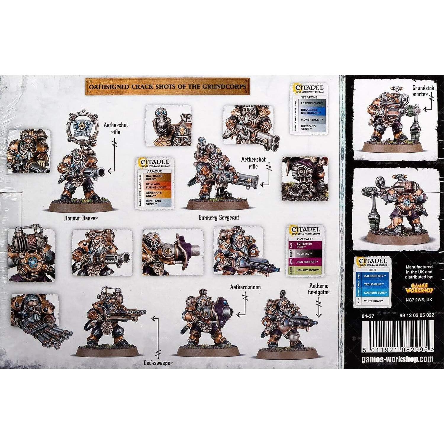 Miniaturas Warhammer Age of Sigmar Kharadron Overlords Thunderers