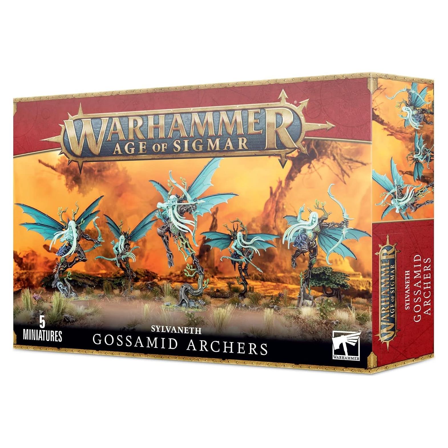 Warhammer Age of Sigmar Arqueros Gossamid Sylvaneth 5 Miniaturas