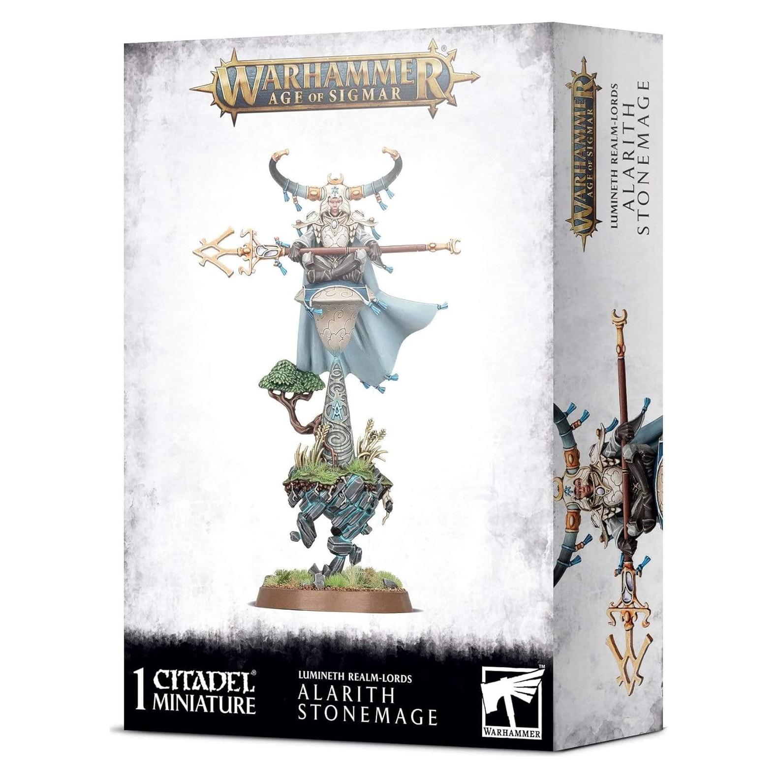 Miniatura Alarith Stonemage Games Workshop 40mm Lumineth Realm-Lords