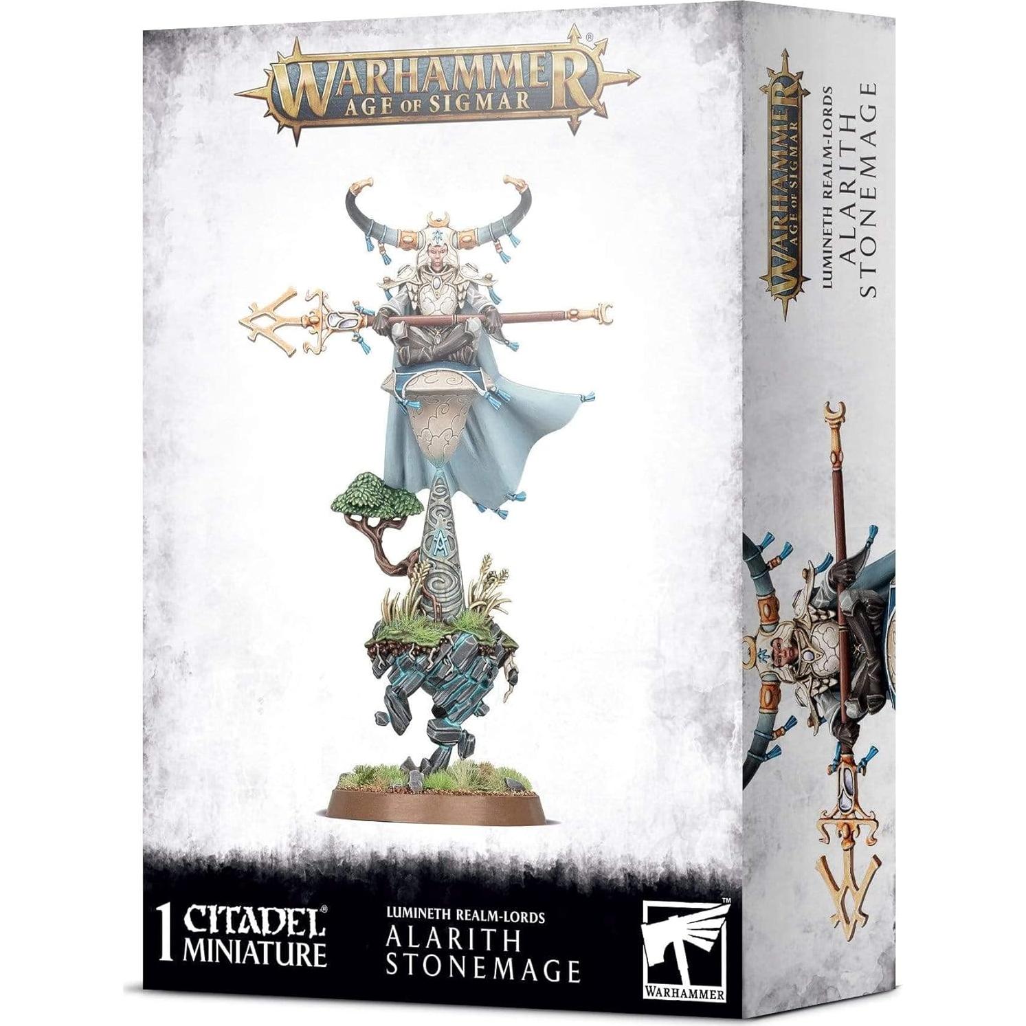 Miniatura Alarith Stonemage Games Workshop 40mm Lumineth Realm-Lords