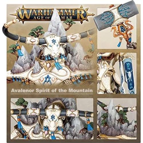 Miniatura Warhammer Age of Sigmar Games Workshop Avalenor Rey de la Piedra